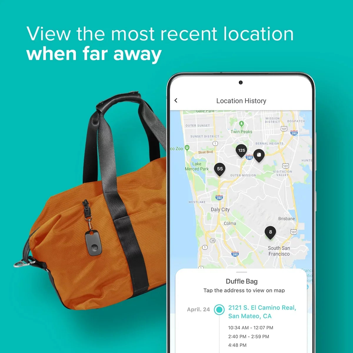 Tracker, Pro Bluetooth (2022) - and Tile 1 - Keys Pack Item - Locator Finder Black