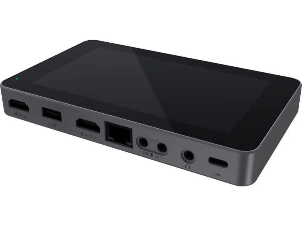 Ultra-Portable All-in-One Streaming Memory HDMI YOLOLIV Smart YOLOBOXMINI Bundle Mini YoloBox Pearstone with 128GB Extreme Live PRO Card and 6' Cable Encoder/Monitor