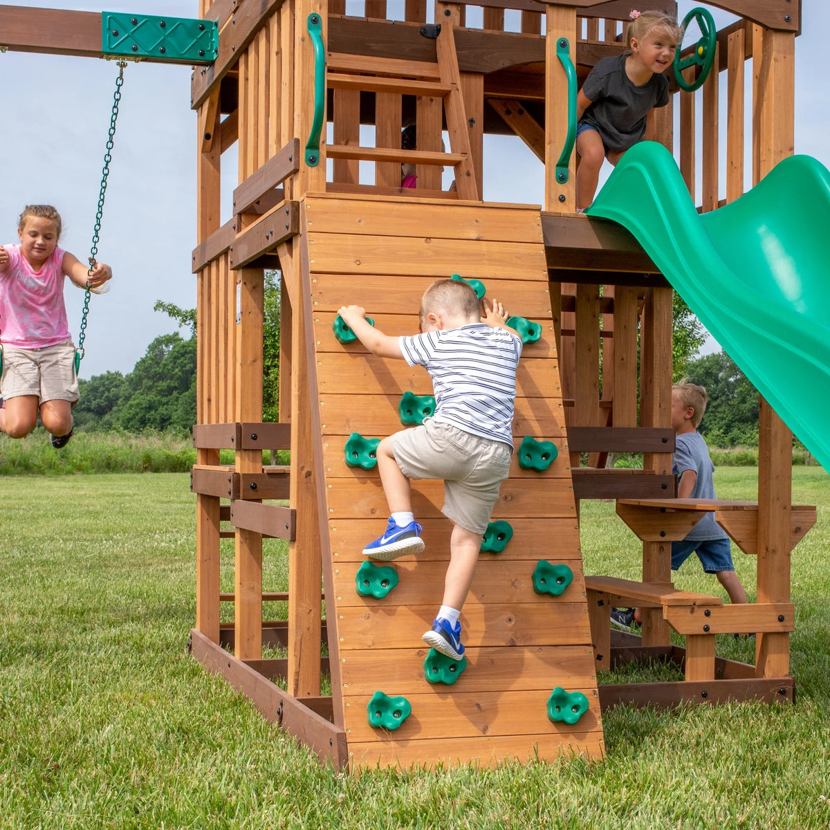 Highlander Discovery Swing Backyard Set