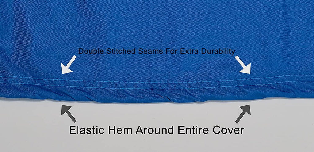 XL Ski Bag 1200 for and Jet Weatherproof Yamaha 1999-2000 Runner Trailer and from Includes climate Covers - Blue/Black Wave Ltd - Trailerable Protects Straps - Color All More! Storage - Sun, Rain,