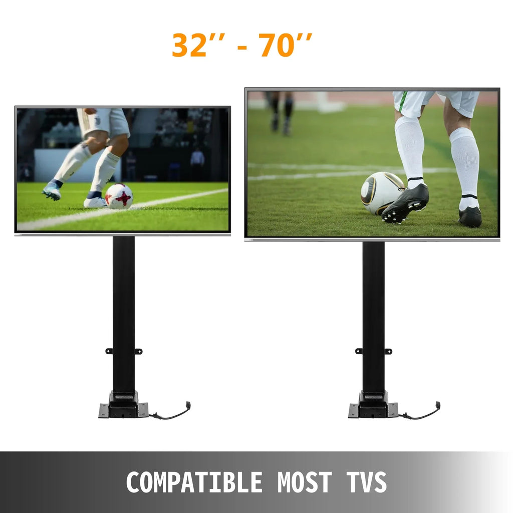 Motor Height for TVs ~ 32” BENTISM Adjustable TV Controller Lift 70” New Remote w/