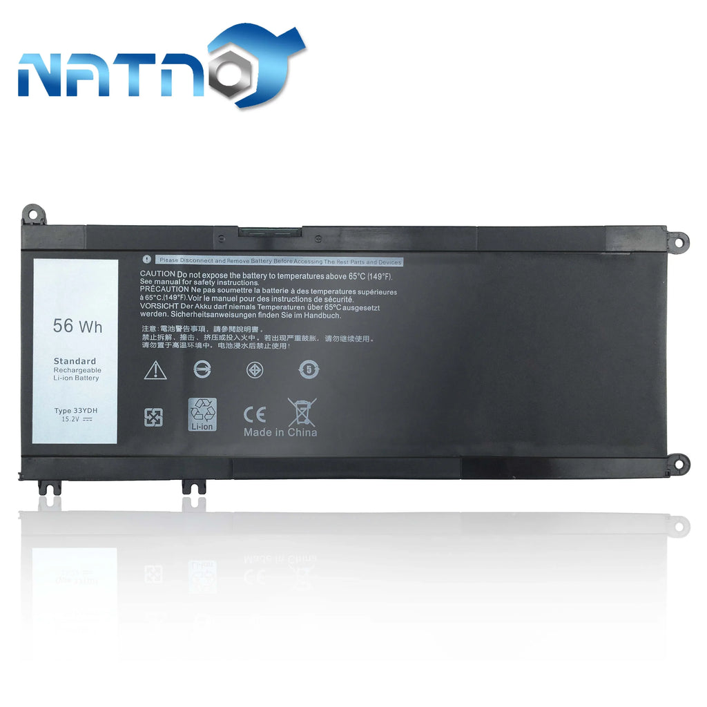 33YDH battery 56Wh 15.2V Battery for 15 7586 7000 inspiron