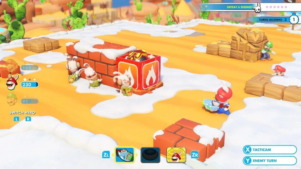 Kingdom Battle + Rabbids Nintendo Pre-Owned - Standard Switch Edition Mario