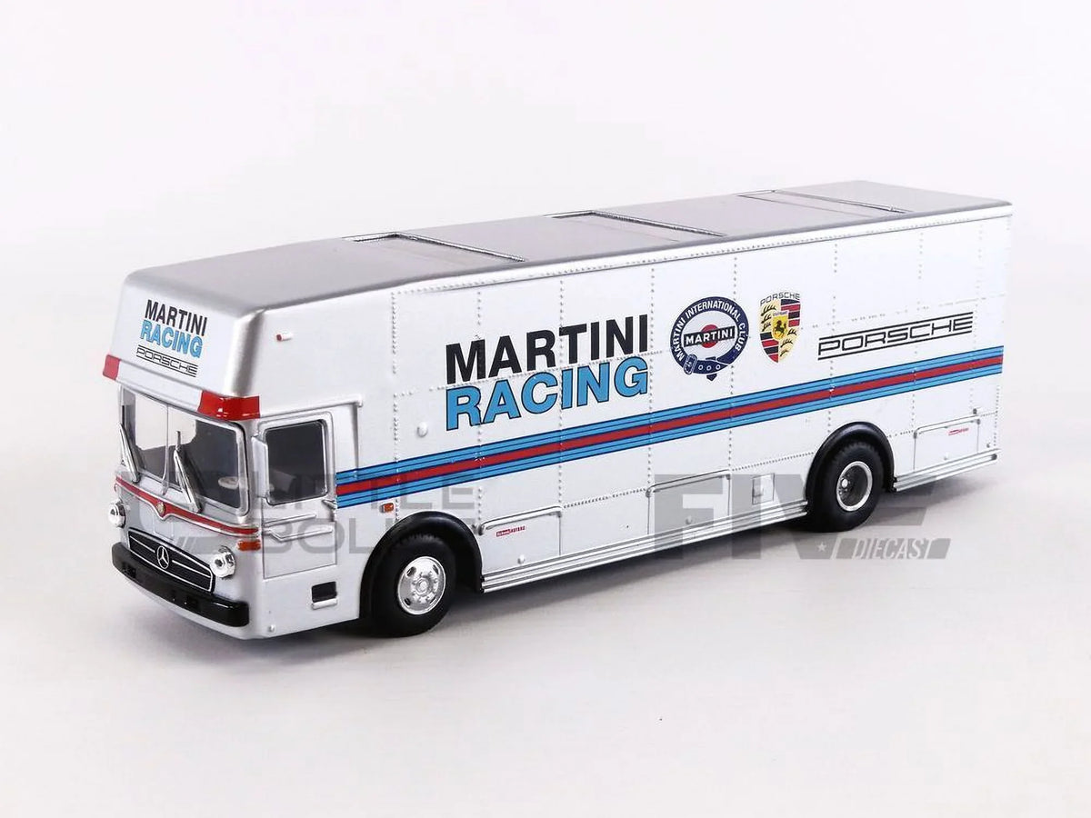1/64 with Stripes Silver Mercedes by Benz Diecast Model Race Schuco Racing" "Martini Transporter Car
