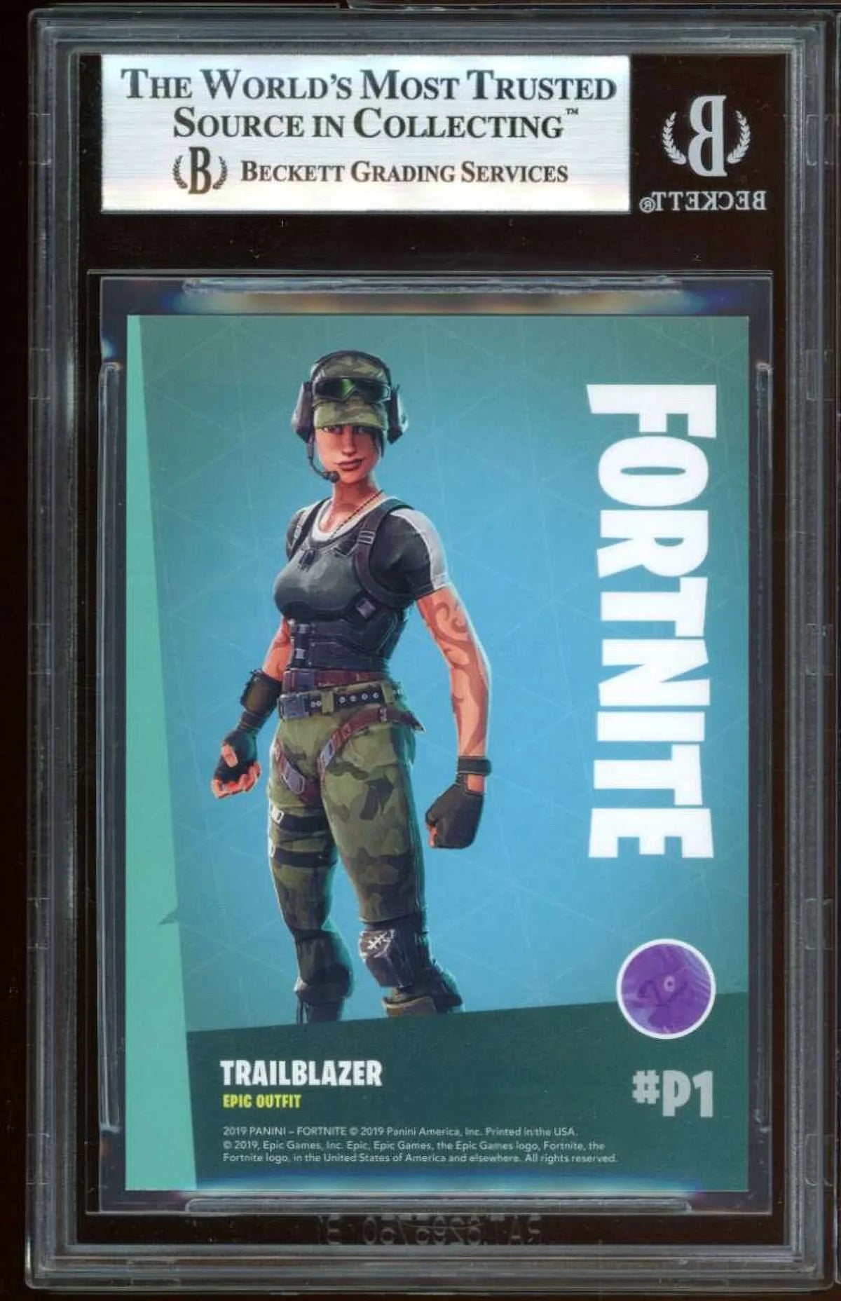 BGS 8) Exclusives 2019 9.5 Shard Fortnite (9.5 Trailblazer Crystal #p1 9 9.5