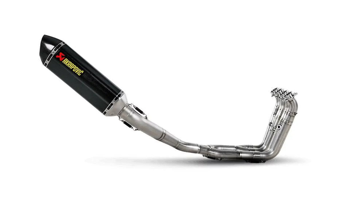 Racing Muffler Carbon - Exhaust Akrapovic System Fiber Full Line S-B10R1-RC