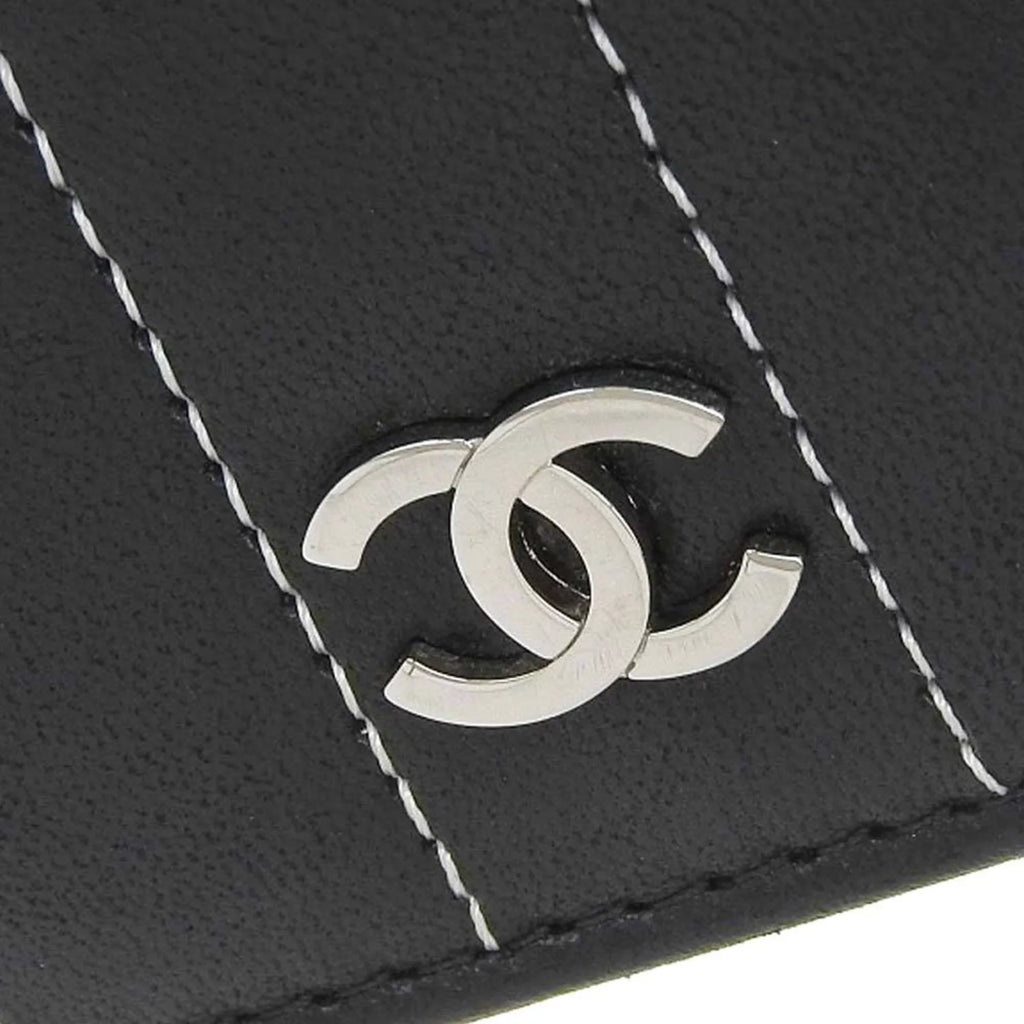 Wallet Pre-Owned Mademoiselle Coco Line Long Stripe (Good) A30043 No. Logo Mark 10