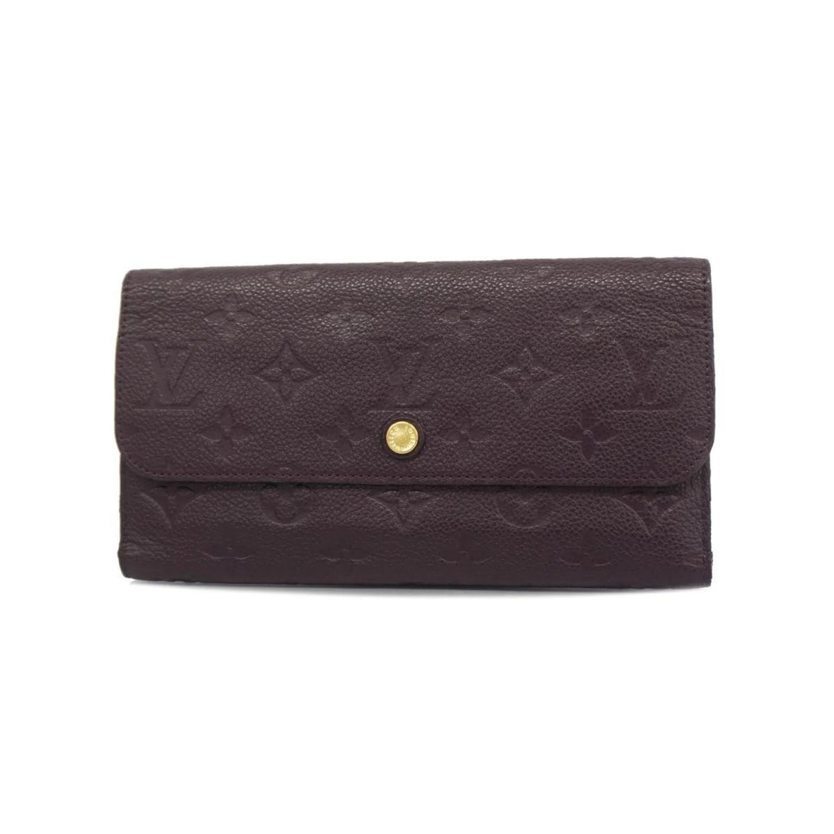 Long Virtuose Wallet Tri-fold Monogram Ladies (Good) Pre-Owned Orb Portefeuille M60294 Empreinte