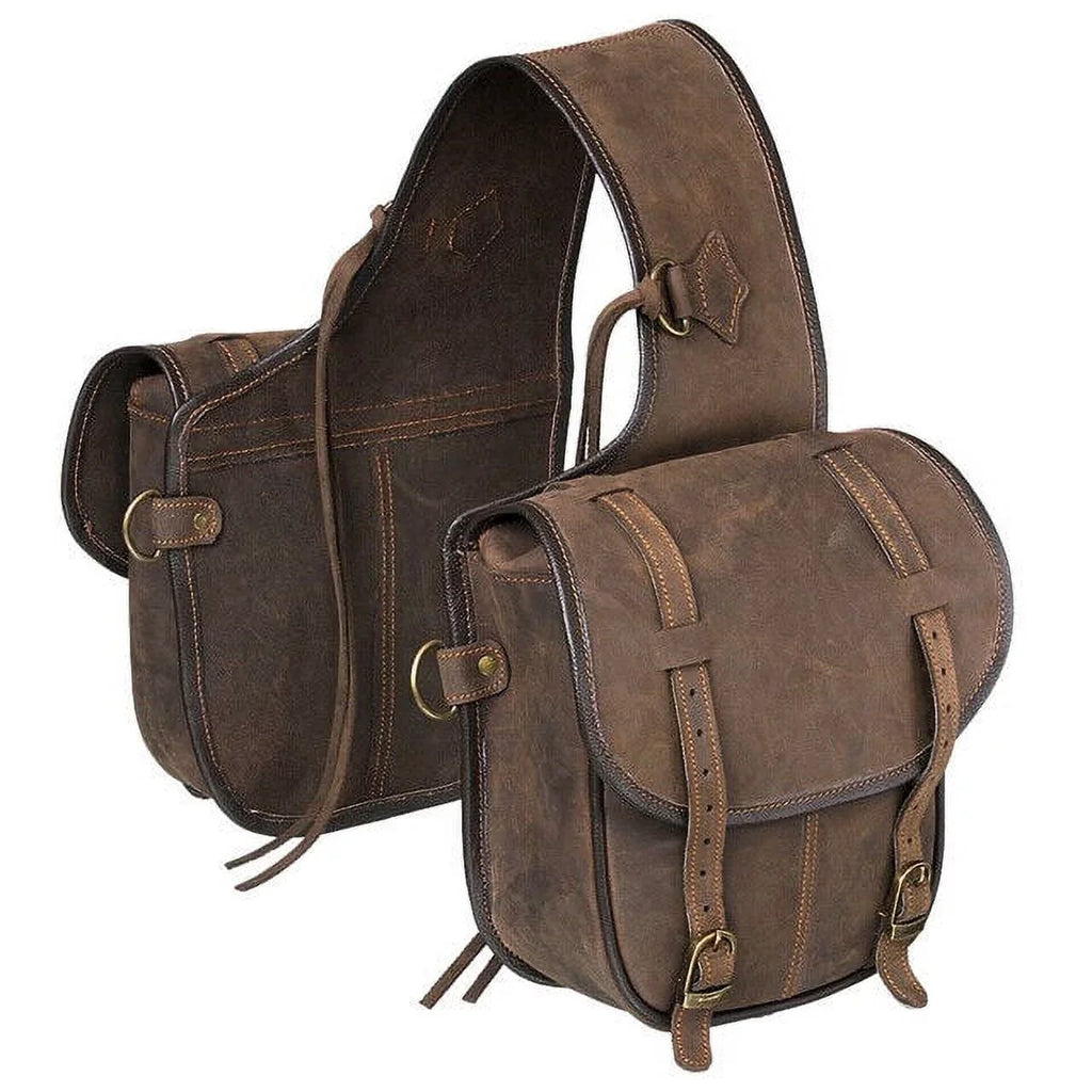 Bag Soft Brown Leather Tough1 Saddle