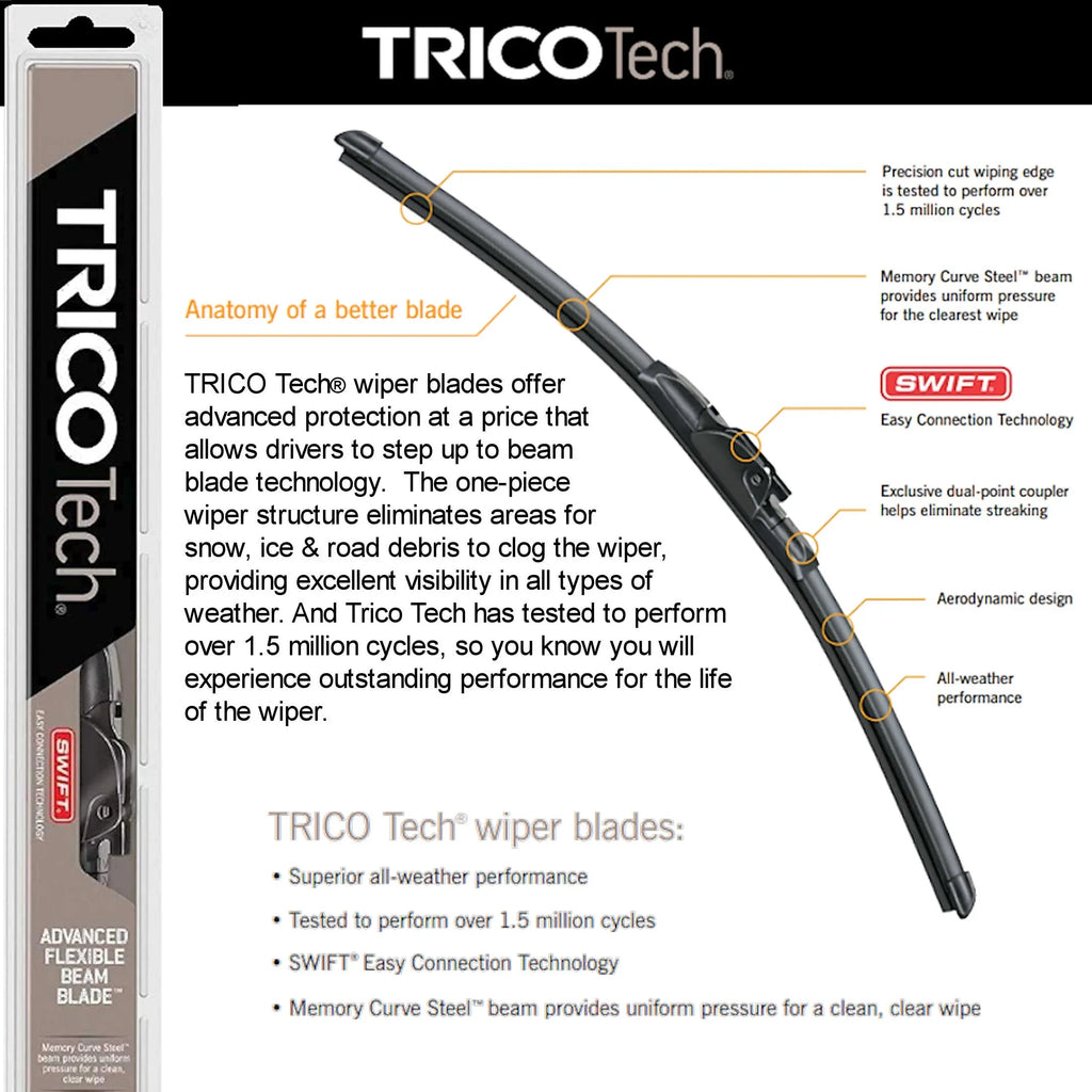 e-tron Blade of Wipers Audi A3 2018 (Set Beam Sportback 2)