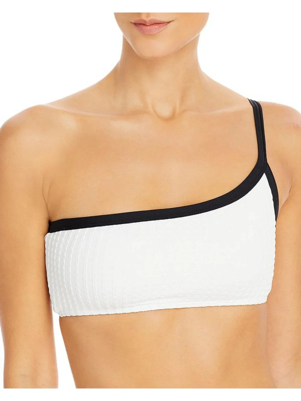 Swim Shoulder Bikini Top L Space Axel One Crop Womens