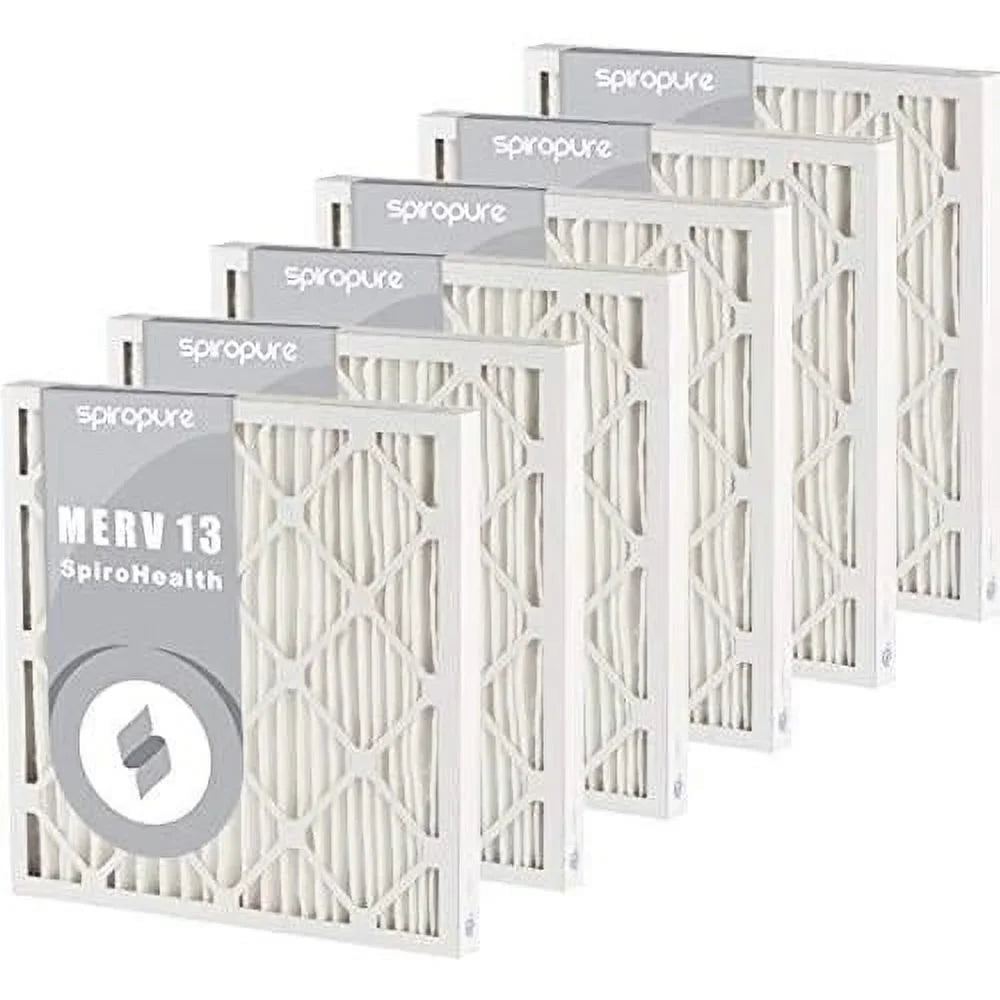 made 13 pack) (6 16x20x2 air merv pleated filters - in