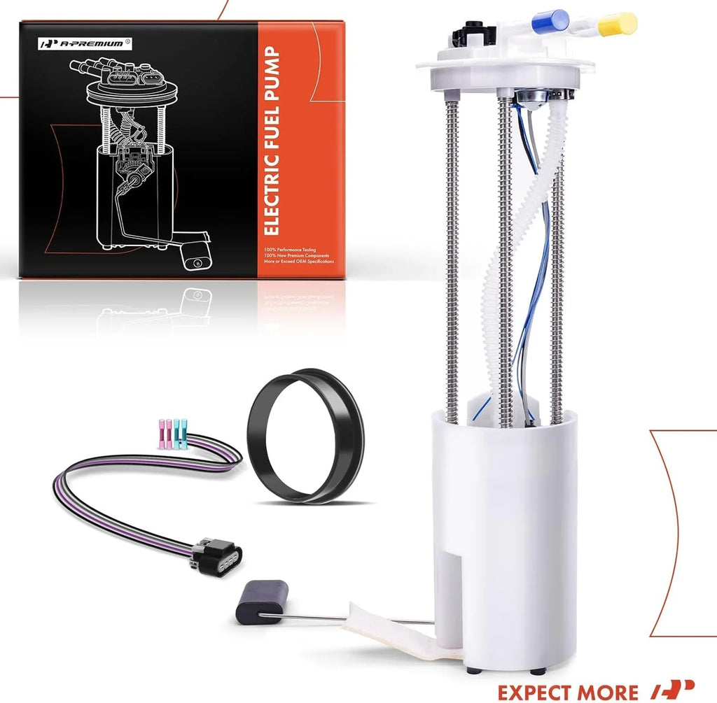 Fuel 3500 Silverado Sierra Pickup Pressure 2500 Electric E3500M with Replacement sensor Pump HD A-Premium Chevrolet GMC 1500 Assembly for 1999-2004 Module