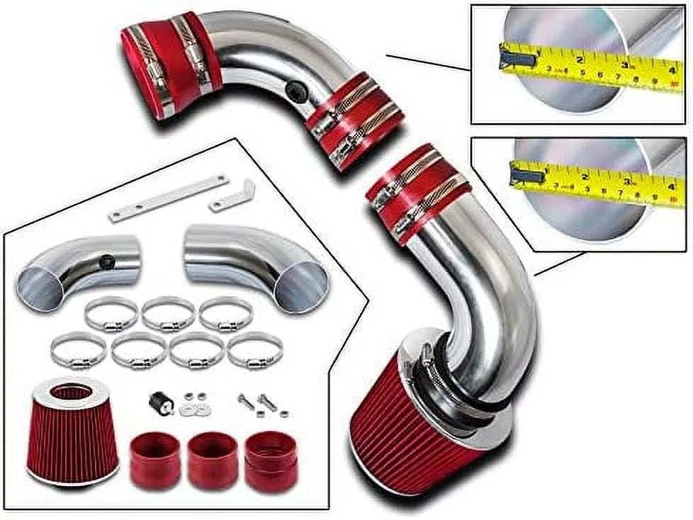 GMC 4.3L Blazer / / Racing 97-00 96-05 + 96-05 96-01 / Cold RED Hombre Sonoma/Jimmy S10 For Chevy Filter Kit Intake Combo 4.3L Isuzu Compatible 4.3L / Air Bravada Oldsmobile Rtunes