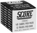 Score Panini Football 2022 Value Box Card Packs) Trading (12 NFL