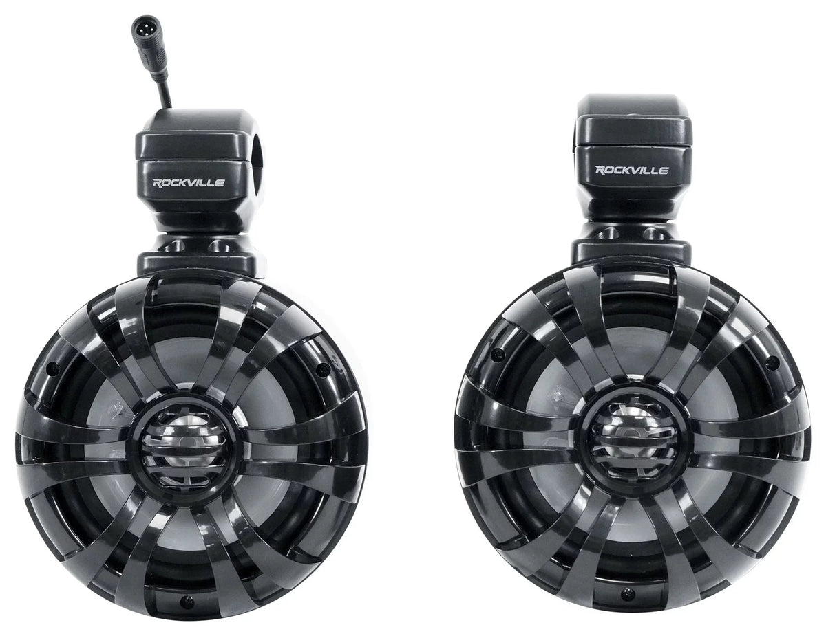 Am 2017+ CANAMX365FE Speakers+Amp X3 (2) For Memphis Can Tower Speakers+Pods+LED