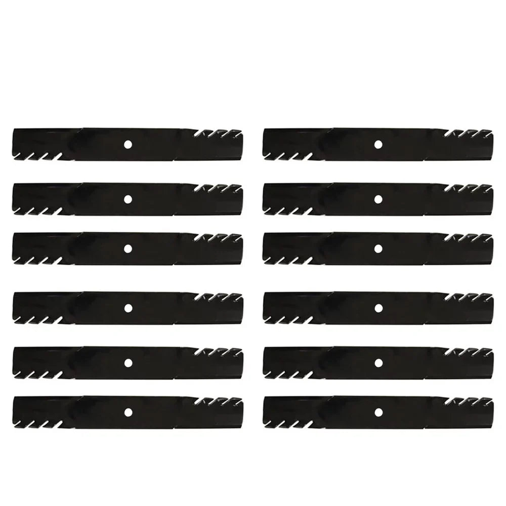 Deck 5/8" Exmark Toro Fits x Blades High Fits 60" Lift 12PK Mulching 20 Gator Fits 1/2"