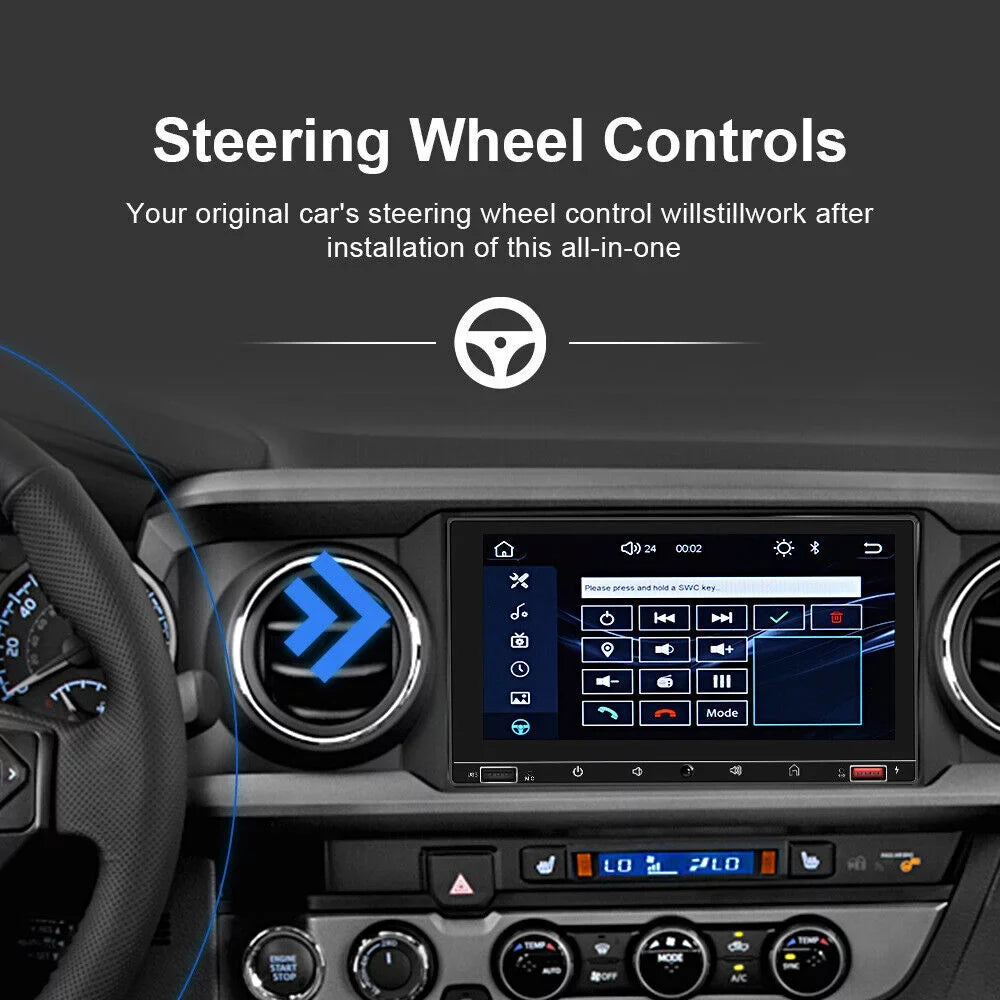 Carplay MP5 Link Screen, KingFurt Radio, with Play Camera Android Mirror 7" HD Stereo FM Car & Auto