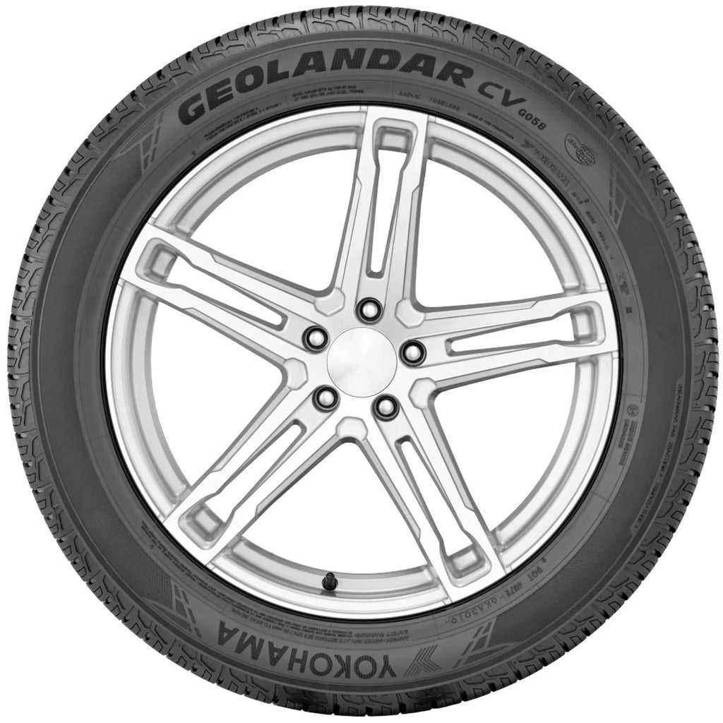 G058 All 225/60R17 Season Tire BW CV 99H Geolandar Yokohama