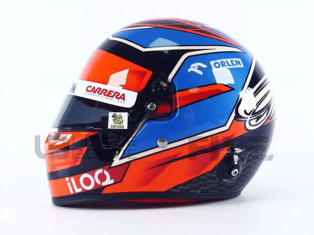 Racing - Kimi Alfa 2021 Raikkonen Romeo 1/2 MINI CASQUE HELMET -