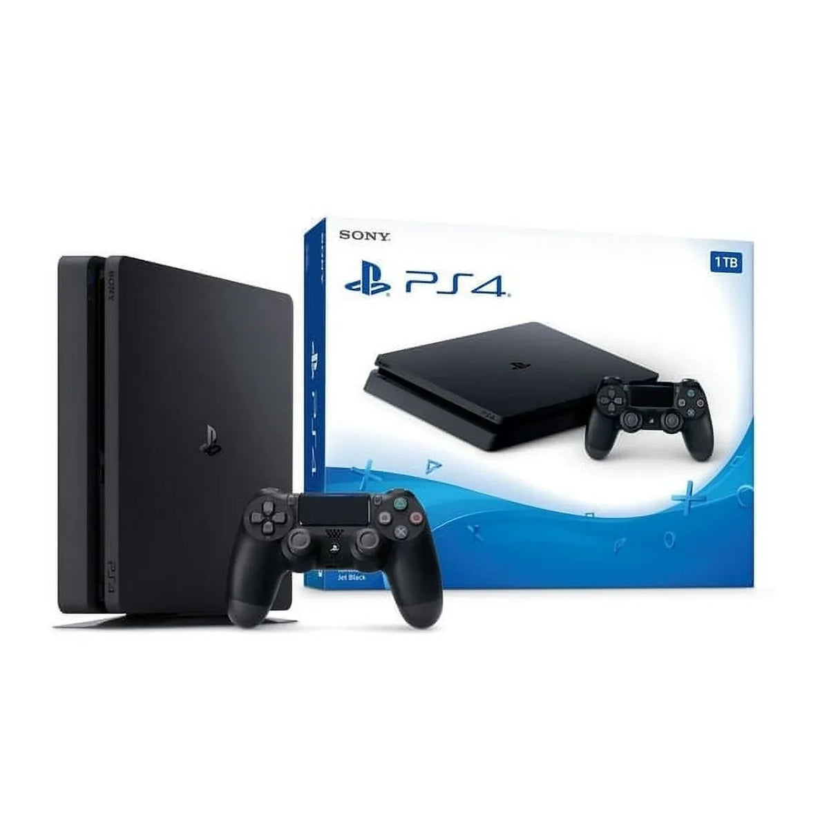 Black, 2215B With Cleaning Like 4 2 Gaming Controller Bundle AXTION New PlayStation HDMI Console Slim BOLT Kit 1TB Cable