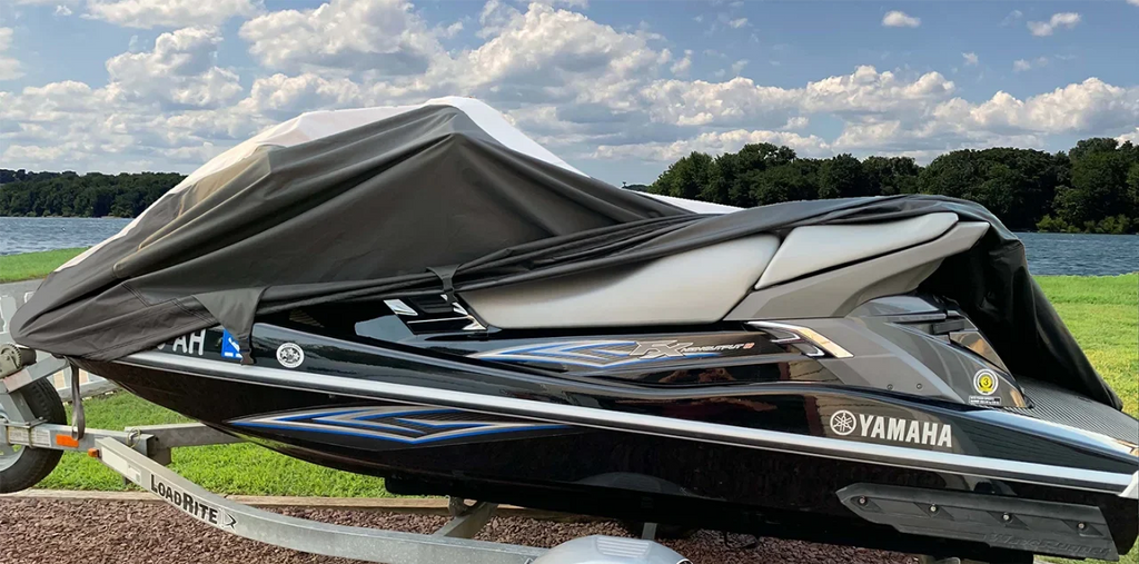 Cover HEAVY-DUTY Cover travel SKI Sea-Doo Doo 600D Jet PWC 2004-2008 JET Compatible for Ski SUPER PWC RXP Sea Cover