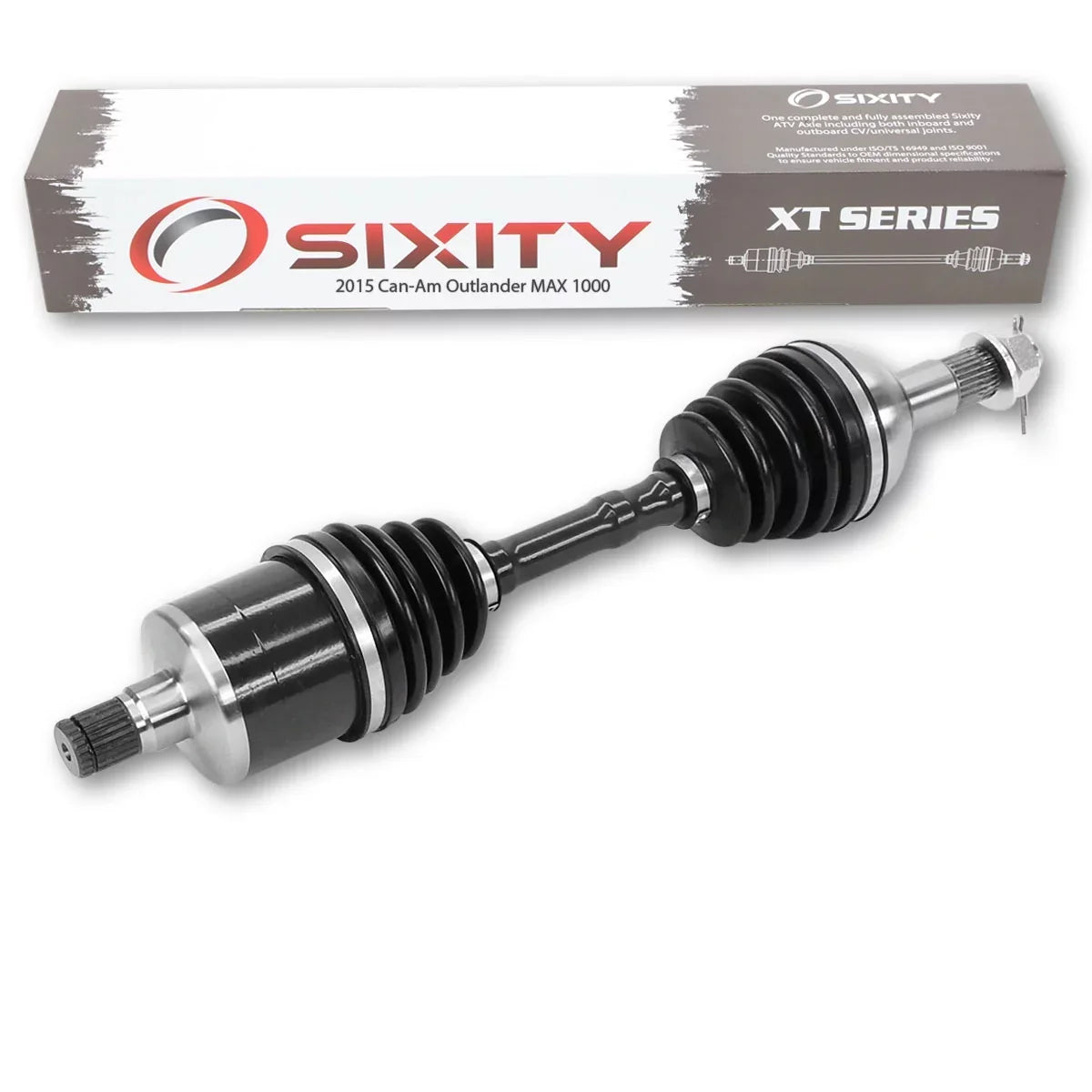 compatible EFI Axle 4X4 2015 Can-Am LTD 1000 MAX Outlander XT Rear with Sixity - Right