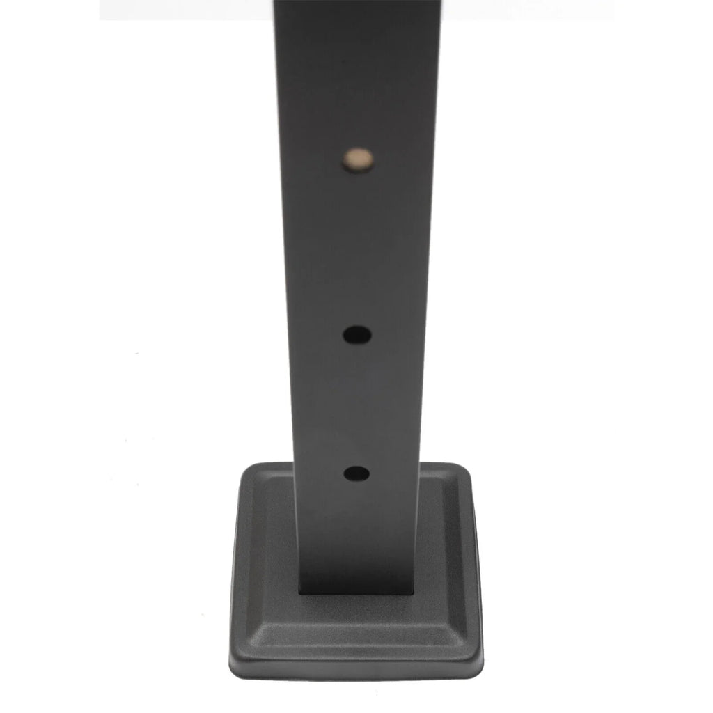 Fence Cable Post Deck Level Two Level Pre-Drilled Steel Cable Railing System Post Sides 36''x2''x2'' Wood Stainless for Railing Concrete Square