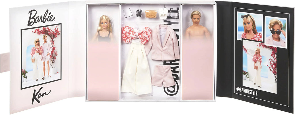 Ken Fashions Doll Barbie @Barbiestyle, And Resort-Wear Two-Pack For