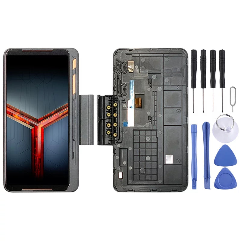 Repair Assembly Original for Parts ROG LCD Phone Full Asus Game ZS660KL with Cellphone Digitizer II Expansion Screen