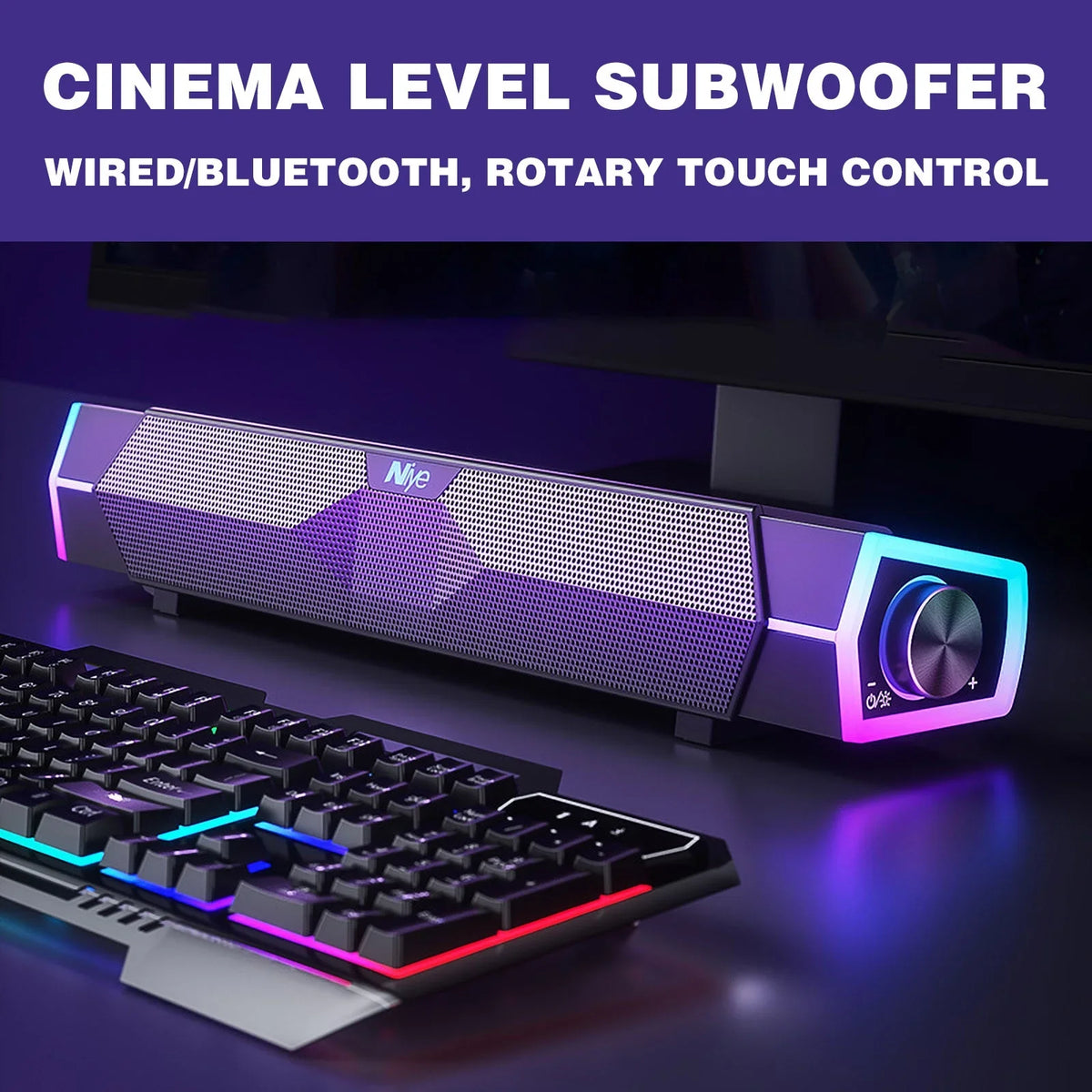 Speaker Items Level Surround Bluetooth Kcavykas Subwoofer Cinema Dual Speaker Speaker Computer Clearance Sound Soundbar Bluetooth Speaker Speaker