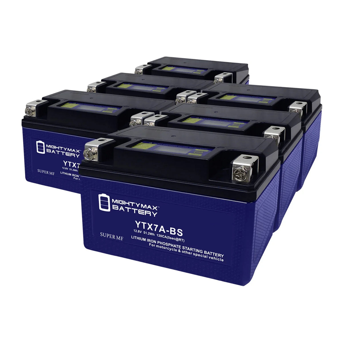YTX7A-BS 2014 Lithium - Pack with Scooter Tweet Replacement Evo 6 Compatible Peugeot Battery 50