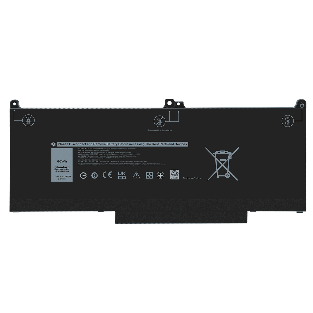 60Wh (2-in-1) Laptop For Battery Latitude 7400 7300 5310 MXV9V 5300