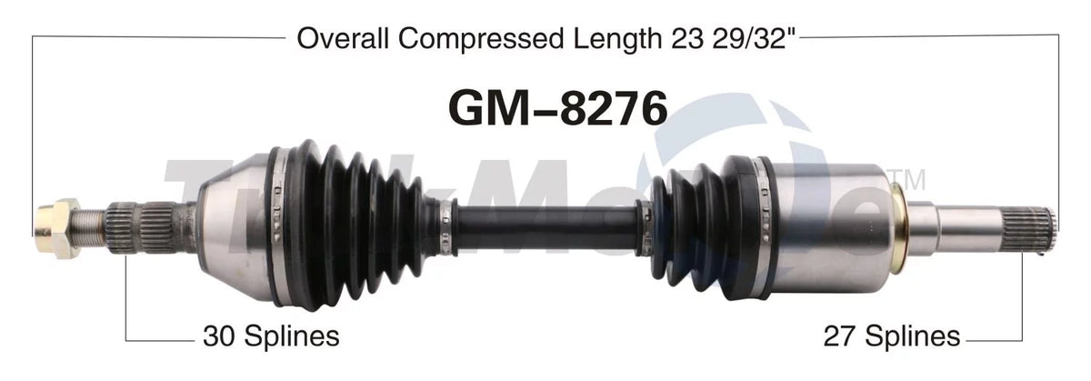 Shaft Axle CHEVROLET CV select: CHEVROLET IMPALA, LIMITED 2014-2020 MALIBU Fits 2016