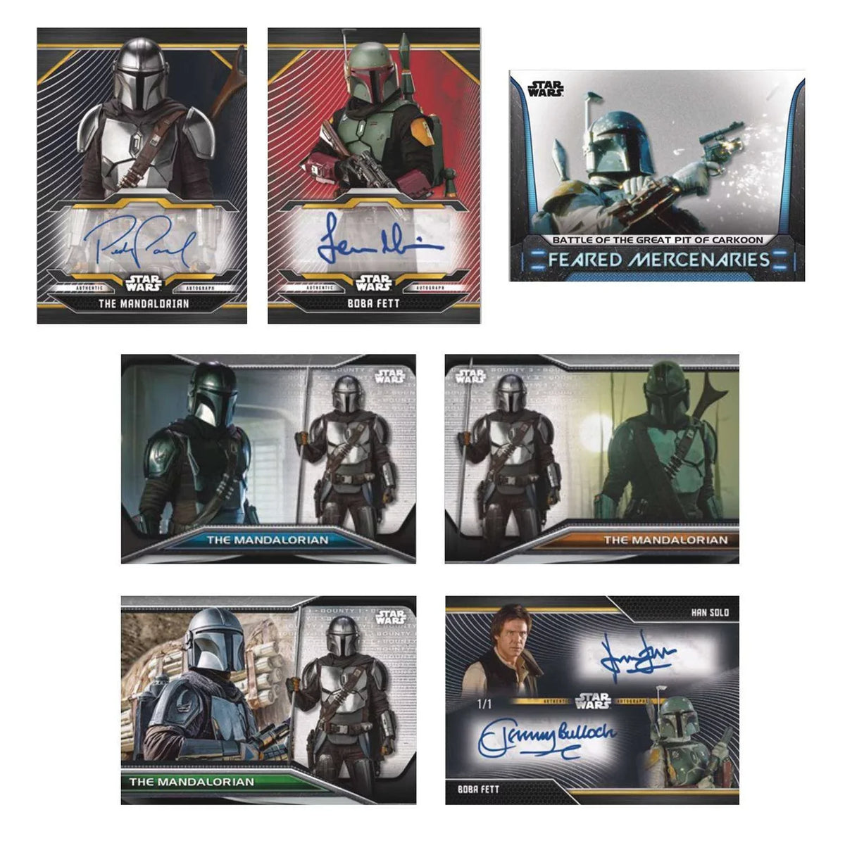 Hobby Packs) Star Box Hunters Topps Trading Wars Bounty (24 Card 2021