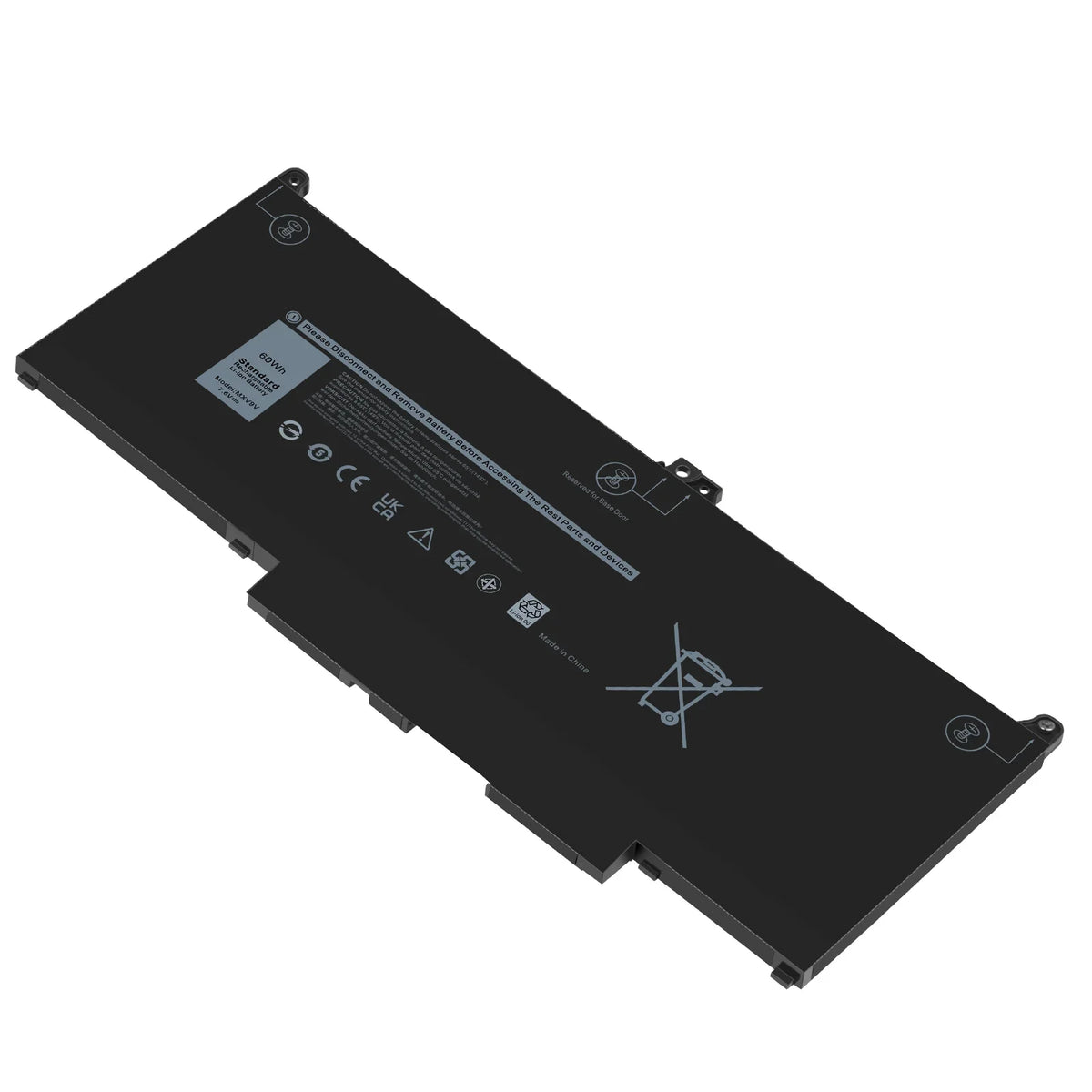 60Wh (2-in-1) Laptop For Battery Latitude 7400 7300 5310 MXV9V 5300