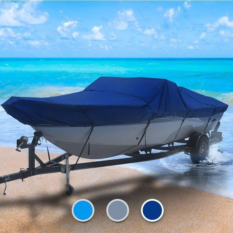 Length Semi-Custom Seal Skin Beam 1200 Boat Cover 106" Width X V-Hull Boat 24'6"