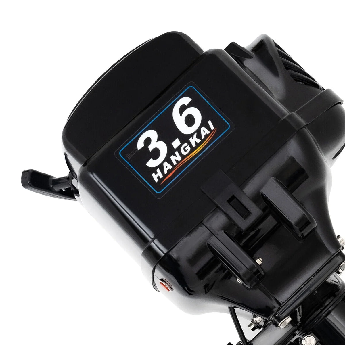 Motor Boat Outboard 3.6 liquid Engine Outboard Motor HANGKAI CDI HP Boat Fishing Stroke 90cm/35.4in 2 Cooling