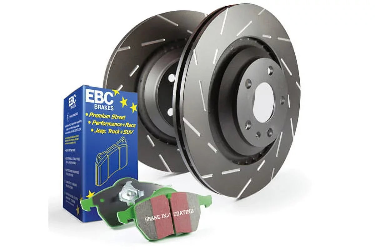EBC Kits S2 USR S2KF1381 RSX 2000 Civic Brakes CSX and Greenstuff Rotors Fits