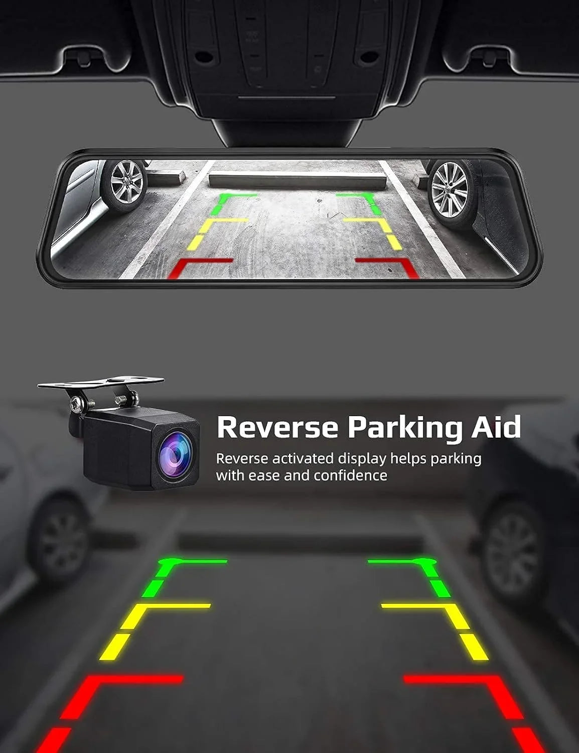 DASHCAM VX510 MIRROR Open MOUNTED VIVILINK Box