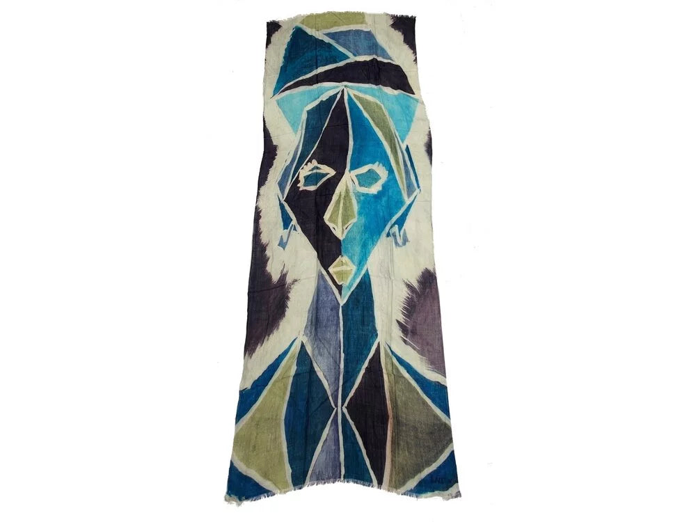 Blue Adult Cheung Paul Cashmere/Wool Blend Mama for by - James Women Scarf