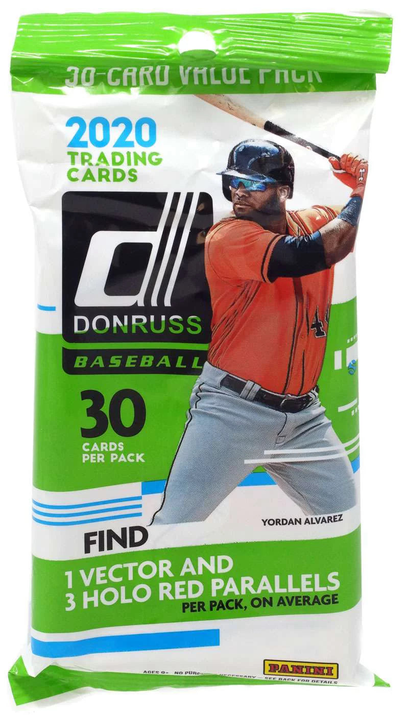 Packs) 2020 Trading MLB Box FAT Card Panini (12 Donruss PACK Baseball