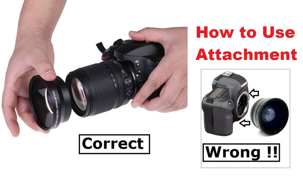 Panasonic For Lumix & DMC-G7 (46mm Lens Telephoto Angle DMC-G7K Compatible) Hi-Def Wide Set