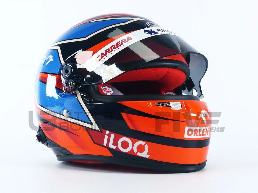 Racing - Kimi Alfa 2021 Raikkonen Romeo 1/2 MINI CASQUE HELMET -