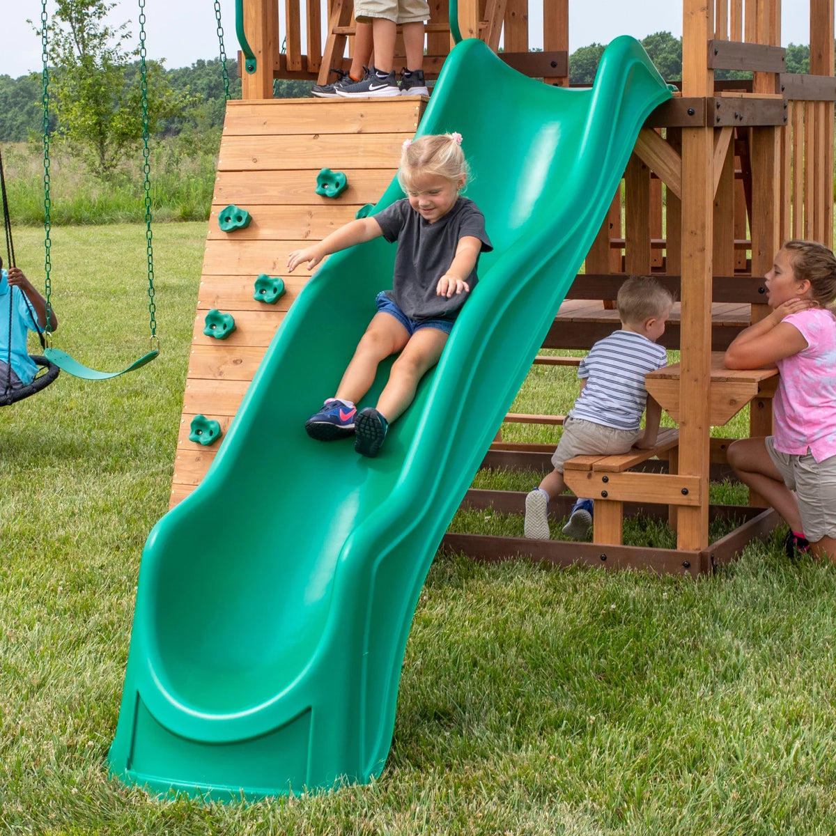 Highlander Discovery Swing Backyard Set