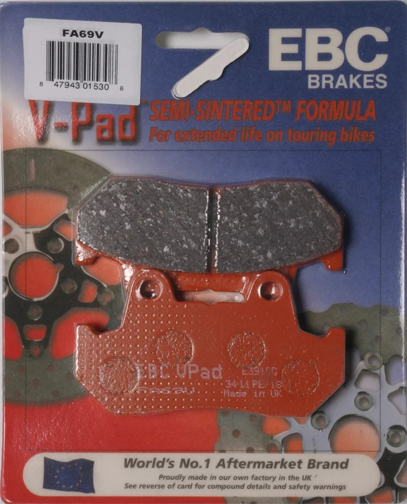 Brakes Pads Brake EBC V-Series FA69V;