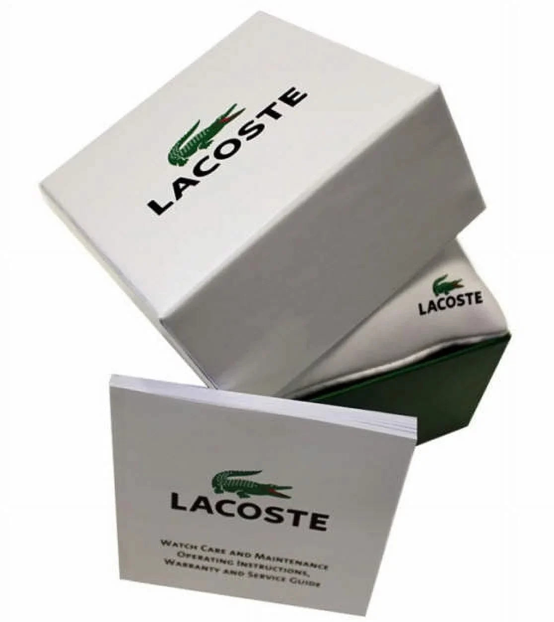 Watch San Brown - Lacoste Leather Men's - 50m Stainless - Strap Date - Diego