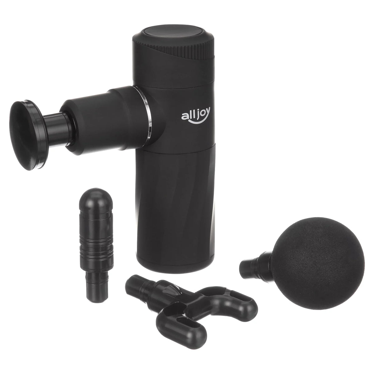 for Neck Powerful Deep Gun with Mini Percussion Muscles ALLJOY 4 Arms Back Tissue, Handheld Attachments, Massage Gun Massager Muscle Massager Sports Speed 4 Compact Settings,
