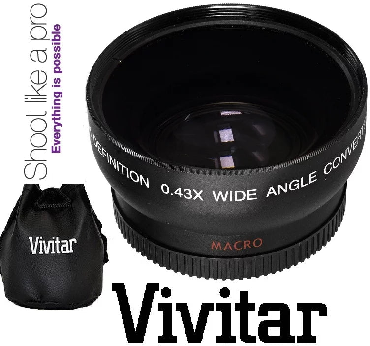 Panasonic For Lumix & DMC-G7 (46mm Lens Telephoto Angle DMC-G7K Compatible) Hi-Def Wide Set