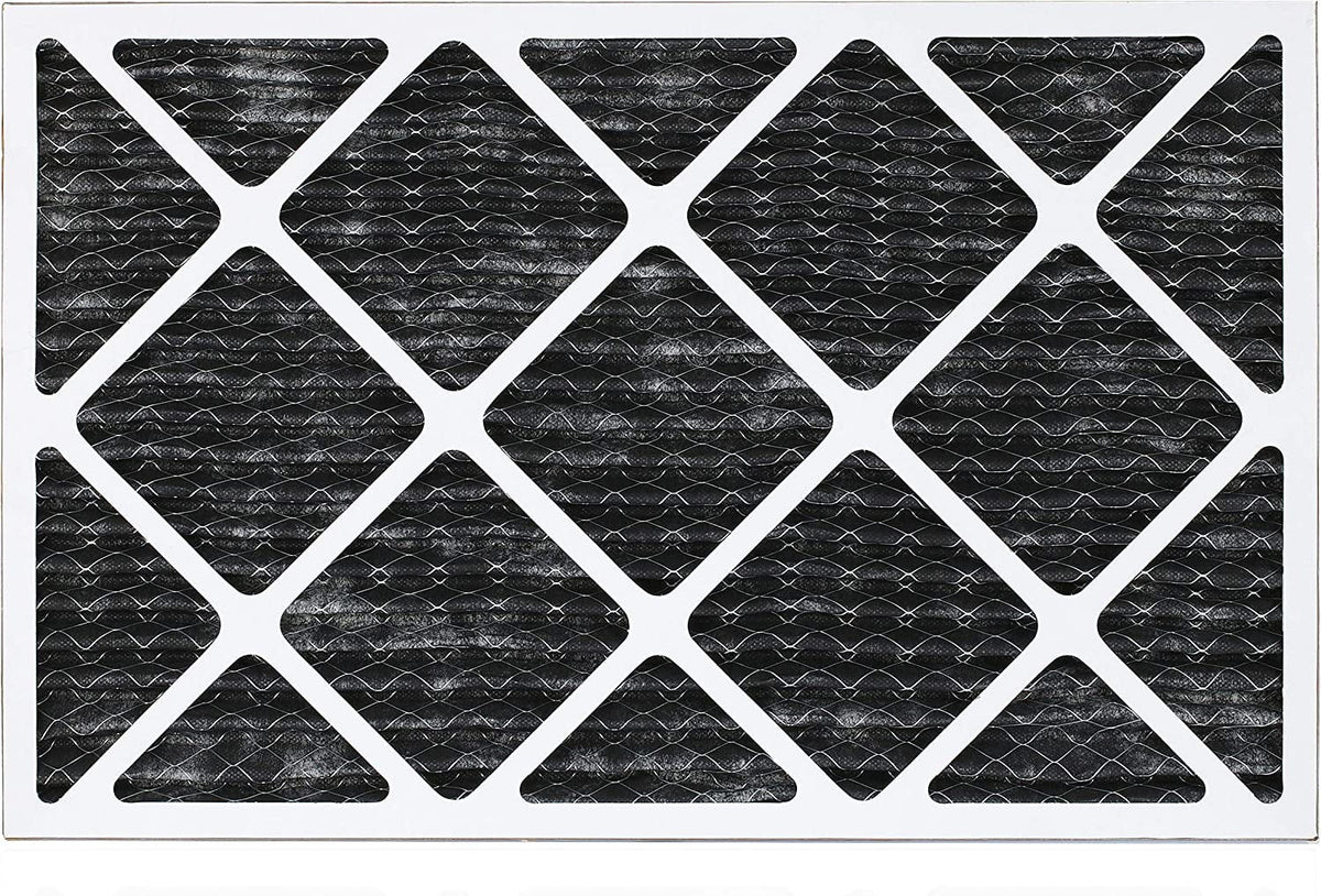 Air 8 HVAC AC 14x20x1 Filters Carbon MERV Eliminator Activated Furnace with Pleated Odor (1-Pack) Filterbuy